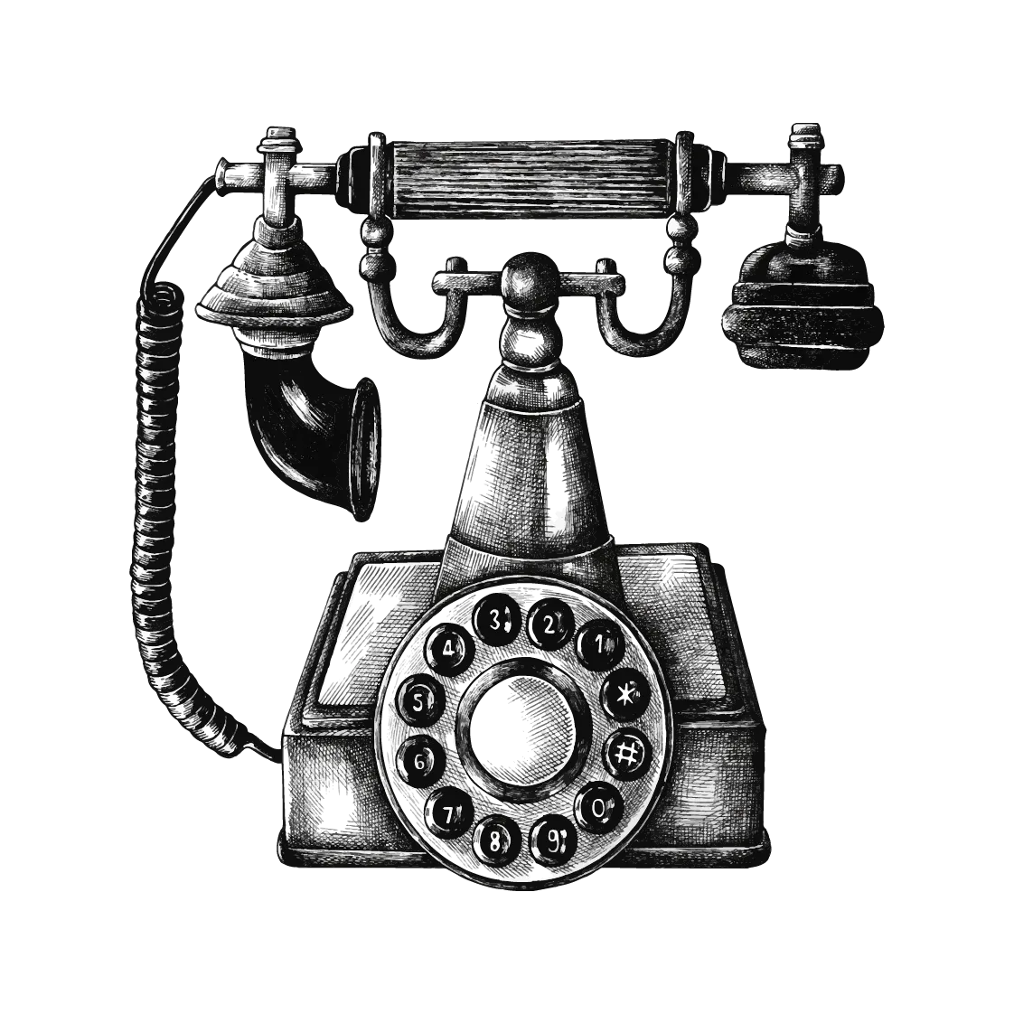 Imagen decorativa de un telefono
